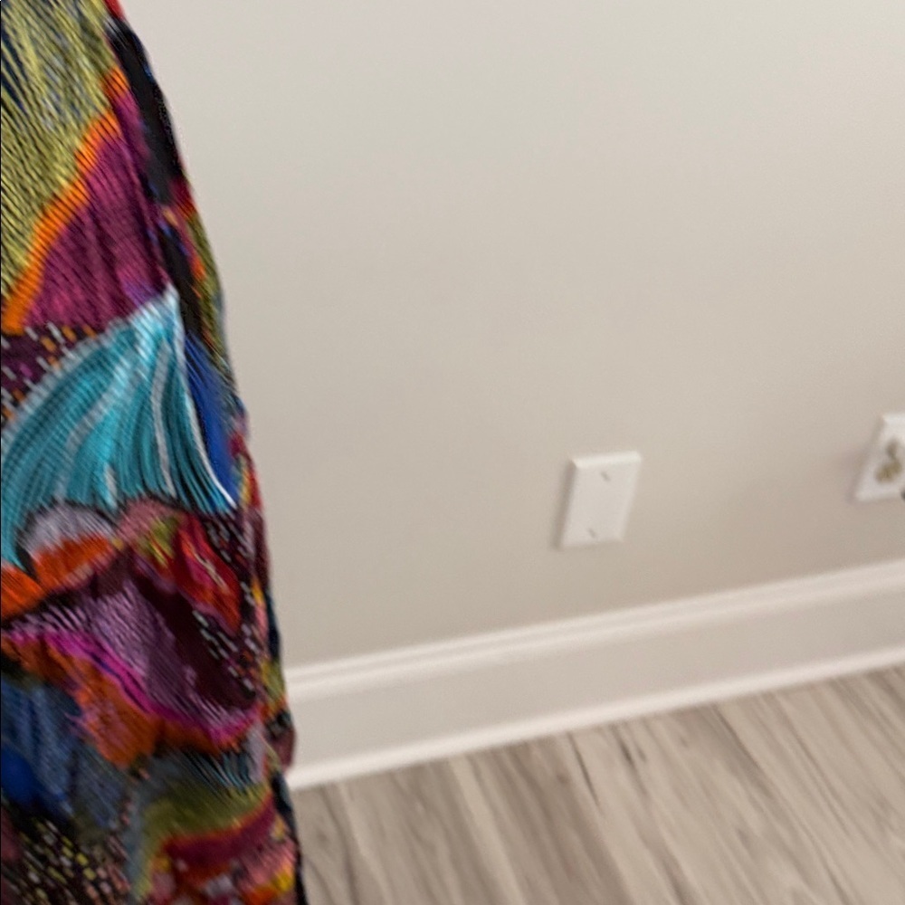LaBlanca Sunlit Soriee Floral Multicolor Cover Up Maxi Dress size small - Picture 7 of 14